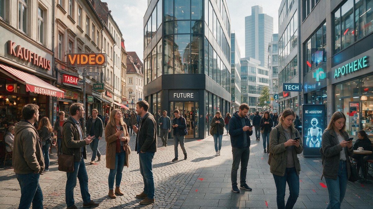 Als ich noch mit Menschen sprach, statt mit einer KI zu reden